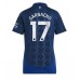 Manchester United Alejandro Garnacho #17 Borte Drakt Dame 2024-25 Kortermet